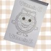 Inside pages of colouring pages, portrait orientation kiwi vitamin-packed fruit