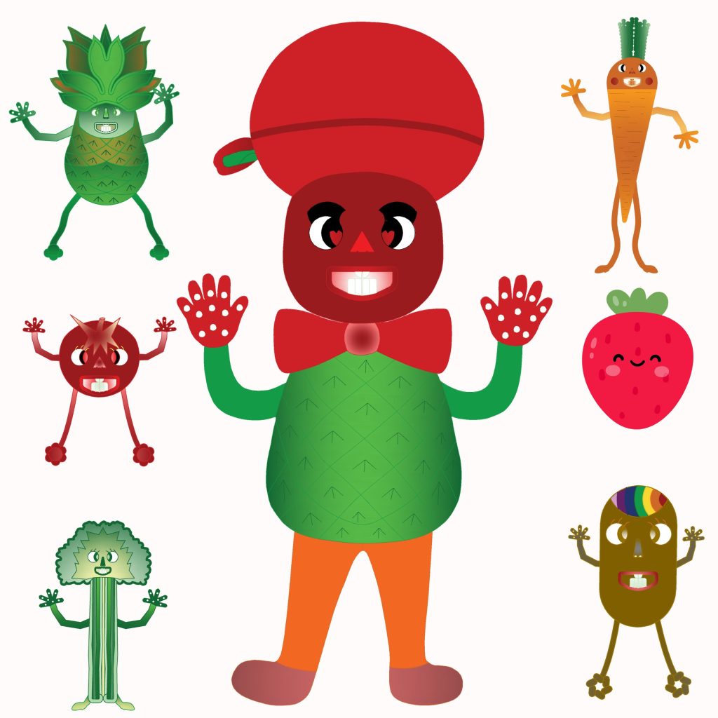 Myllo and Best Friend His Health-Conscious Body Parts