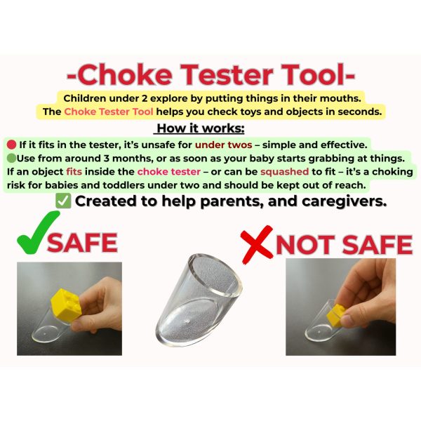 Overview of the Choke Tester with text highlighting its purpose and safety benefits.