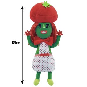 Meluna plushie showing its size. She is 34cm tall.