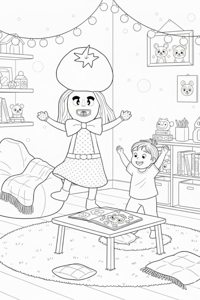 Comfort in Meluna's Dance Sensory Room