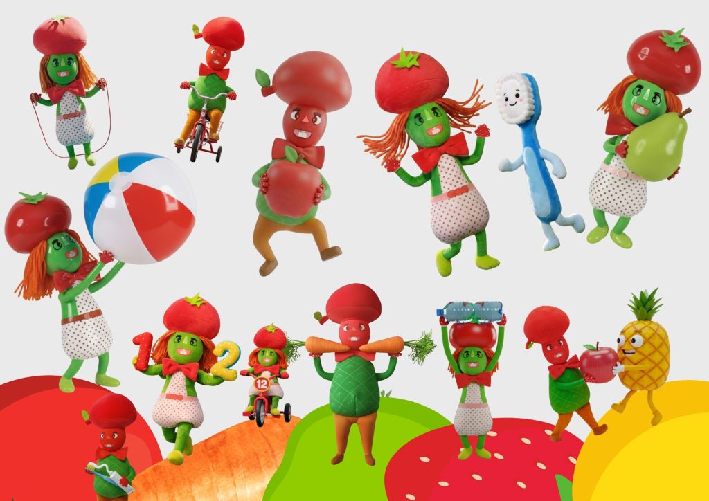 Join the MnMCutesy Club Image, with Myllo and Meluna 2D animated Characters